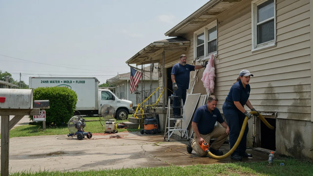 Water Damage Repair in Dennison, OH near me